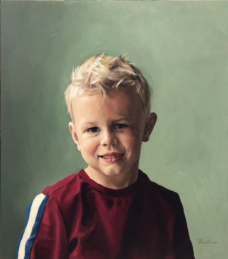Portret van Abel